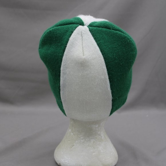 Saskatchewan Roughriders Beanie - 3 Striper with Logo - Adult Stretch Fit - Picture 5 of 8